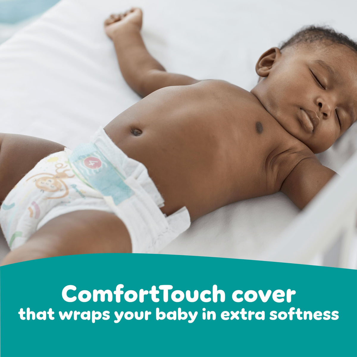 Pampers Baby-Dry Nappies, Size 6 Giant, 164 Count