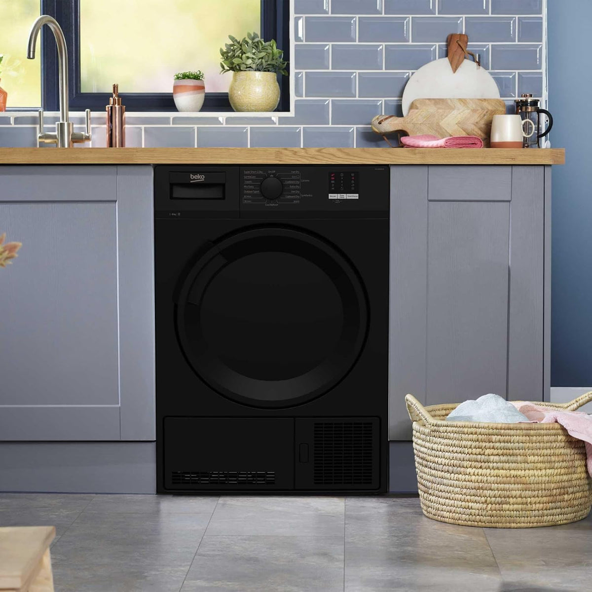Beko 8kg Condenser Tumble Dryer - DTLCE80051B