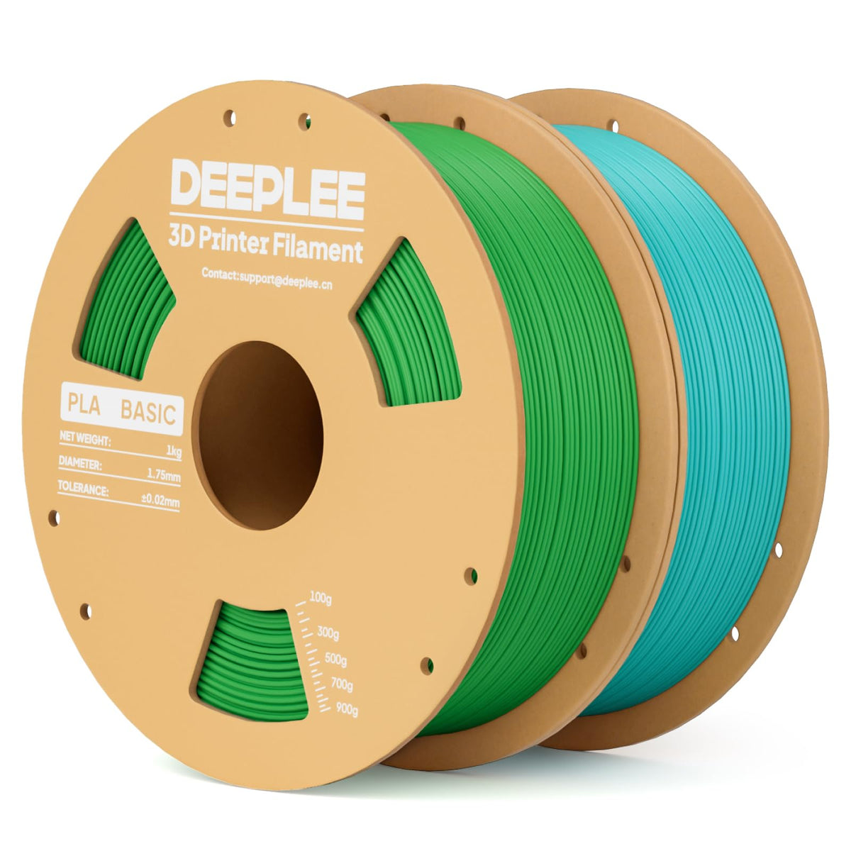 DEEPLEE PLA Filament 1.75mm, Basic 3D Filaments Beige 1kg