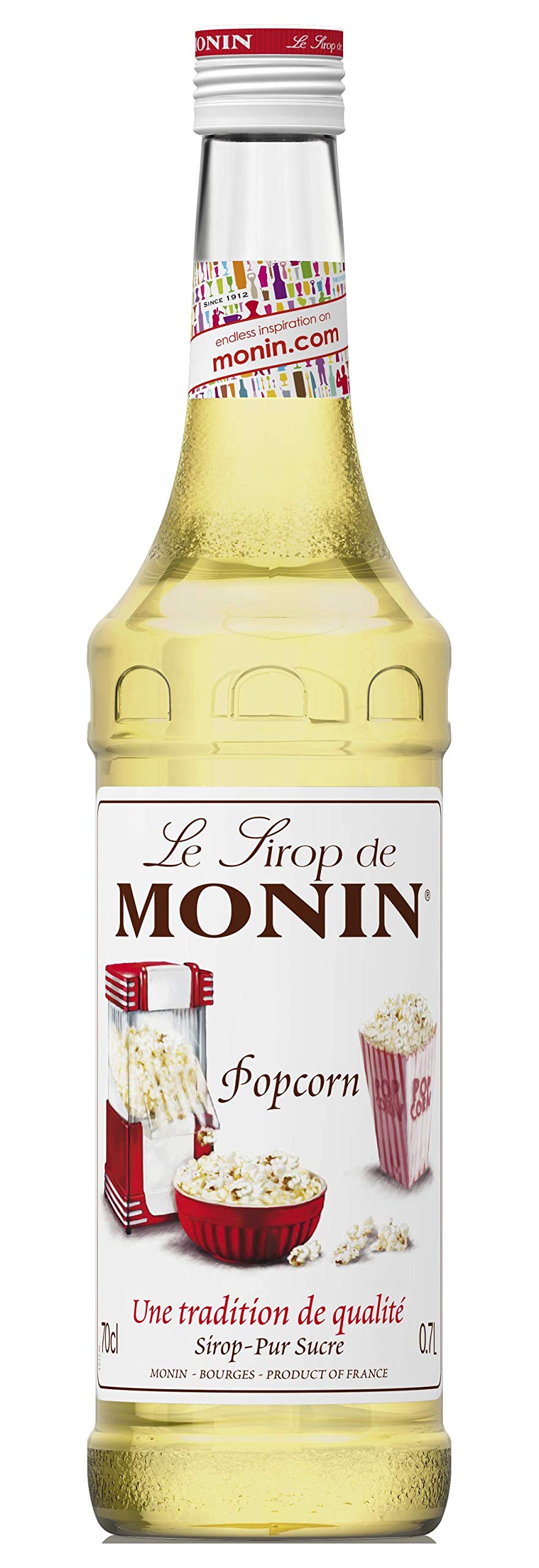 MONIN Premium Pistachio Syrup 700ml, for Coffee and Cocktails, Vegan