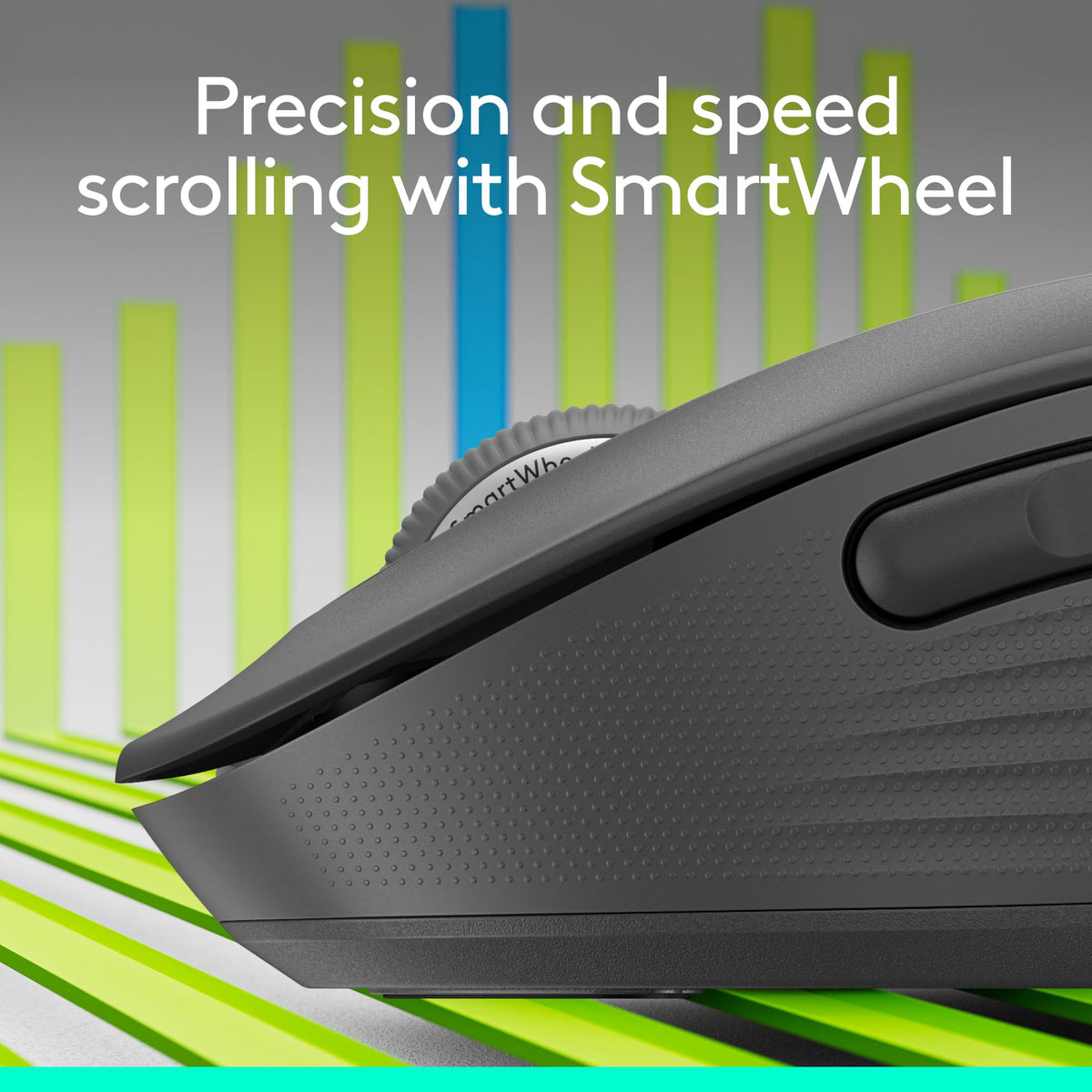 Logitech Signature M650 L Full Size Wireless Mouse - For Large Sized Hands