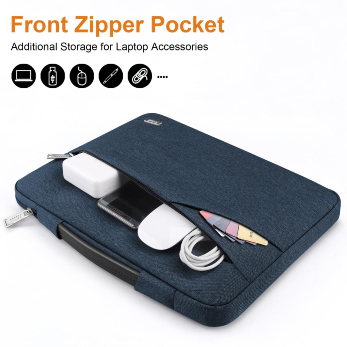 TECOOL 13.3 Inch Laptop Sleeve Protective Case for MacBook Air Neo 13