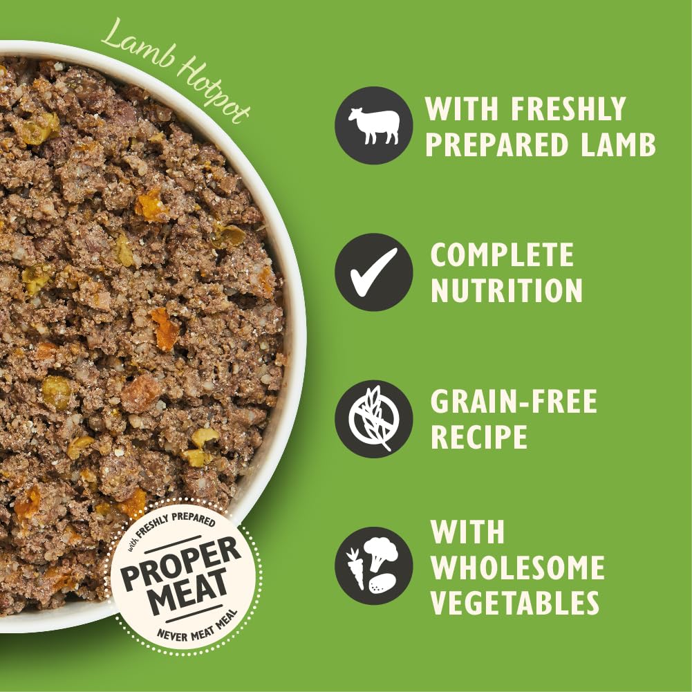 Lily's Kitchen Natural Adult Dog Food Wet Trays - Classic Dinners Multipack - Chicken, Lamb & Beef - Complete Meal Recipes (6 Trays x 150g)