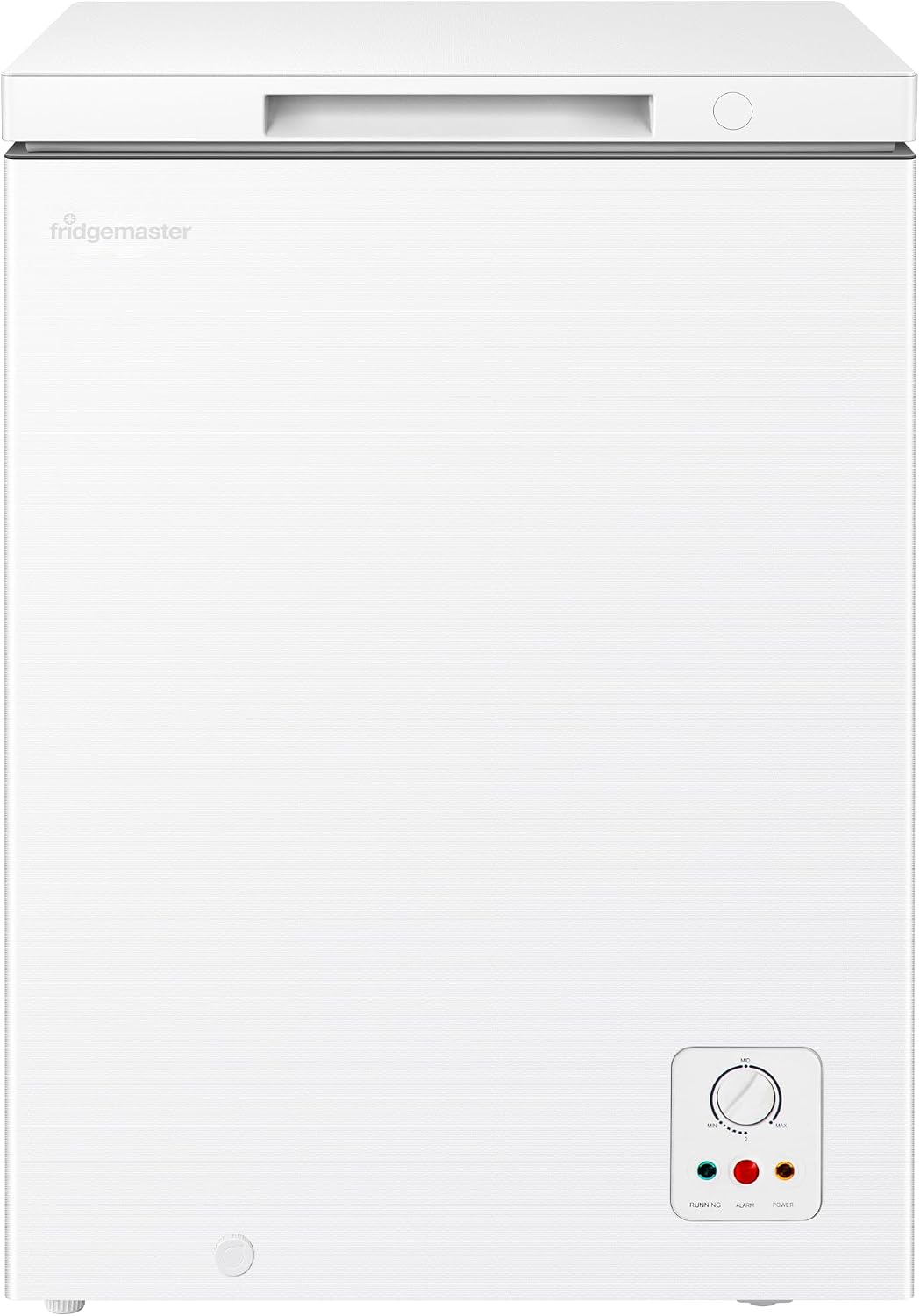 Fridgemaster White Chest Freezer, 97L Capacity, MCF100E， Freestanding, Mechanical Control, Winter Guard (-15°C), Low Noise 38dB, Basket Storage 858 (H) x 578 (W) x 444 (D) mm