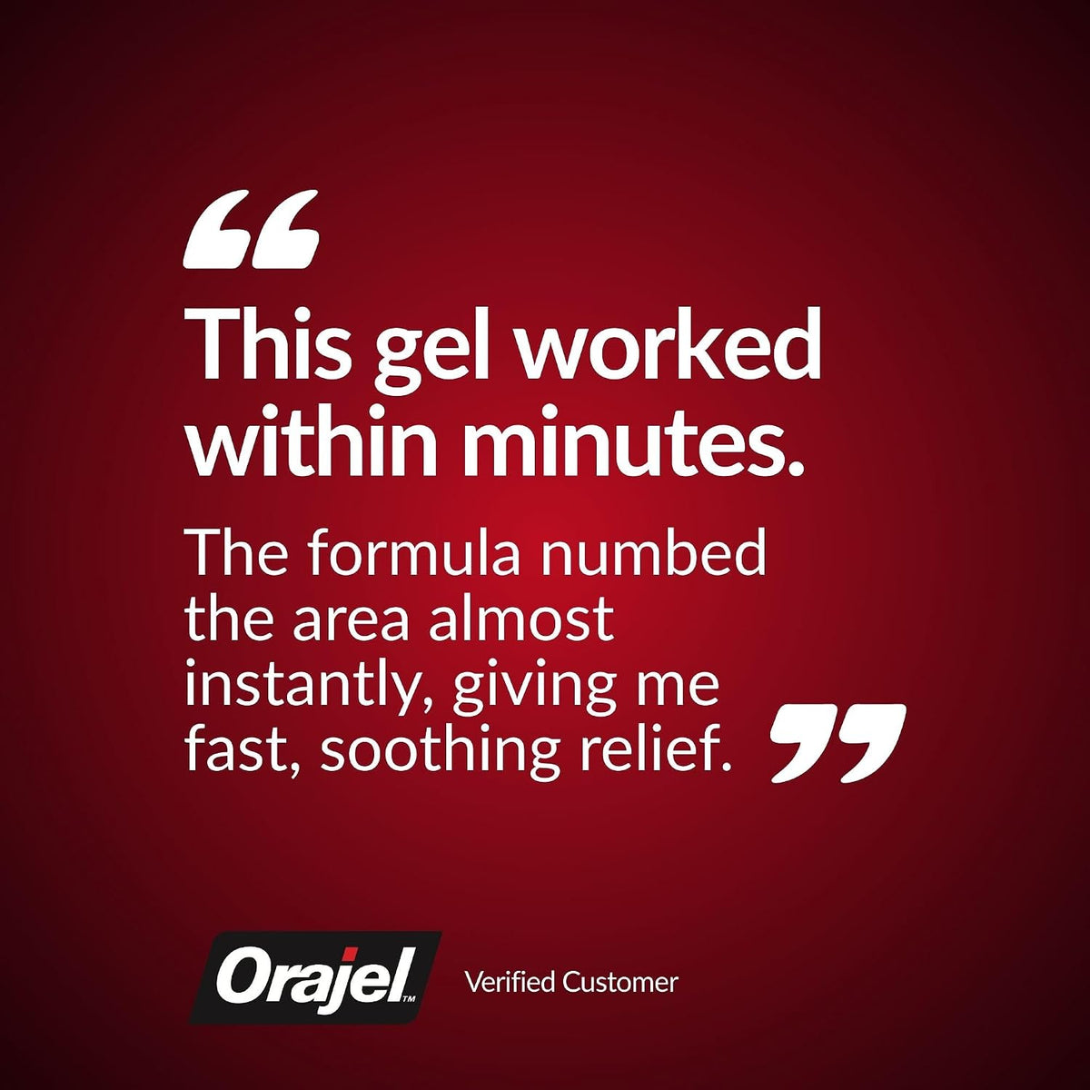 Orajel Toothache Pain Relief Gel, Benzocaine 10% w/w, Fast-Acting, 5.3g
