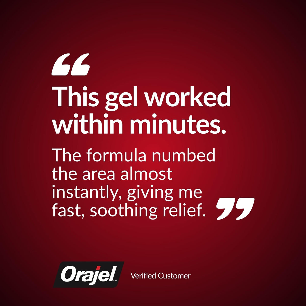 Orajel Toothache Pain Relief Gel, Benzocaine 10% w/w, Fast-Acting, 5.3g