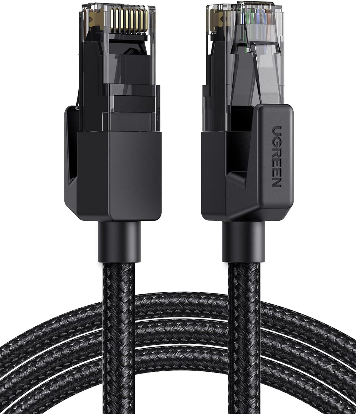 UGREEN Ethernet Cable 1M, High-Speed Gigabit Cat 6 Network Cable Braided