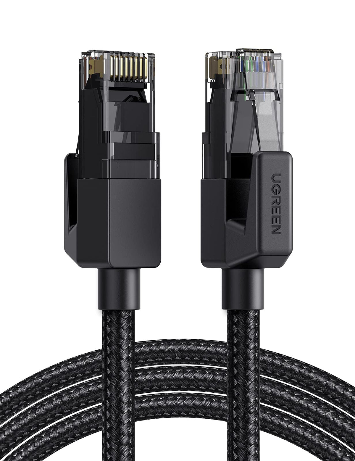 UGREEN Ethernet Cable 1M, High-Speed Gigabit Cat 6 Network Cable Braided