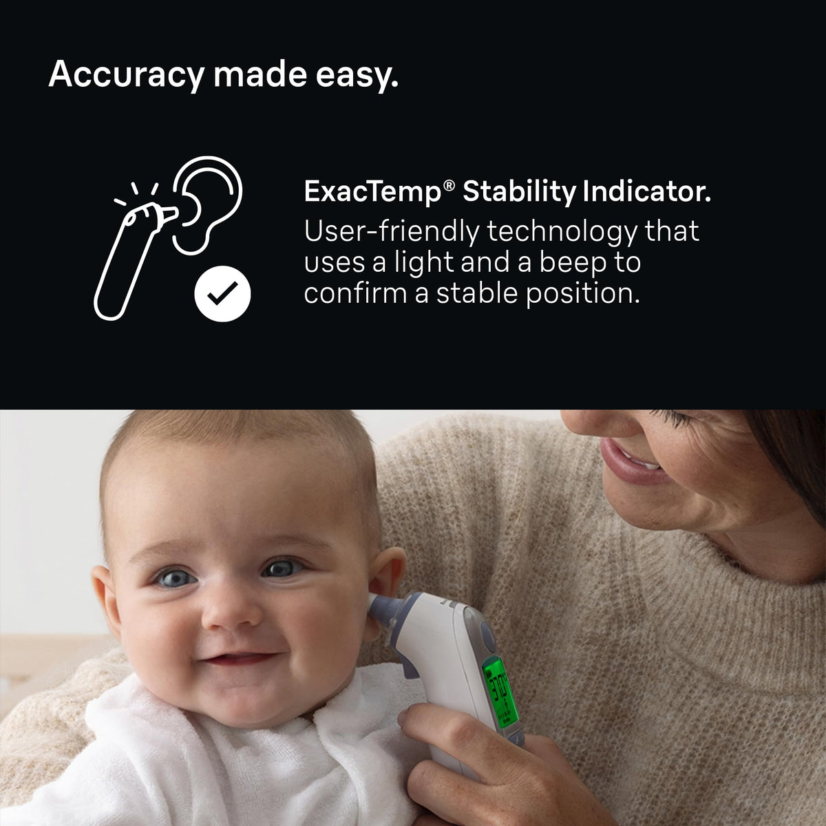 Braun ThermoScan 7 Ear thermometer | Age Precision Technology | Black