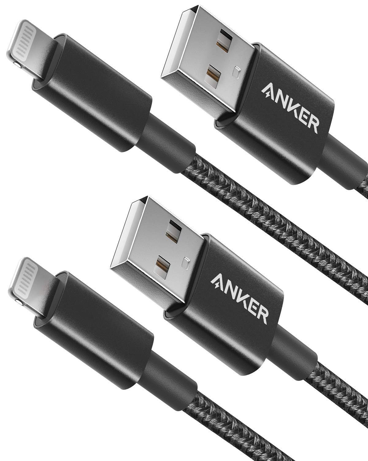 Anker USB A to Lightning Cable,MFi Certified(1.8m, 1Pack, Black)