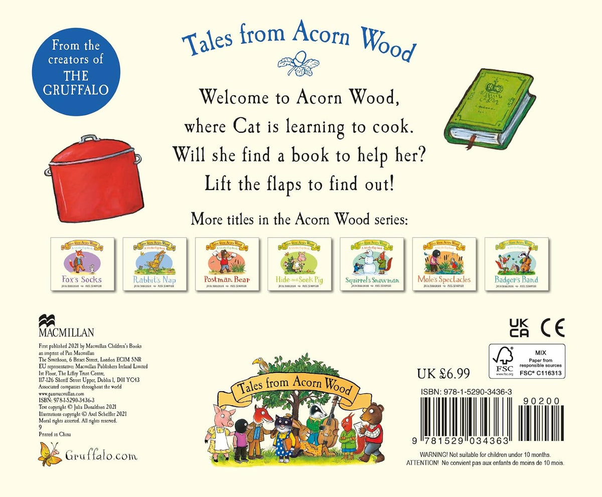 Cat's Cookbook: A Lift-the-flap Story (Tales From Acorn Wood, 5)