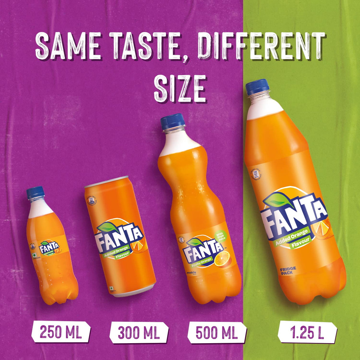 Fanta Fruit Twist Soft Drink Cans, 8 x 330 mL
