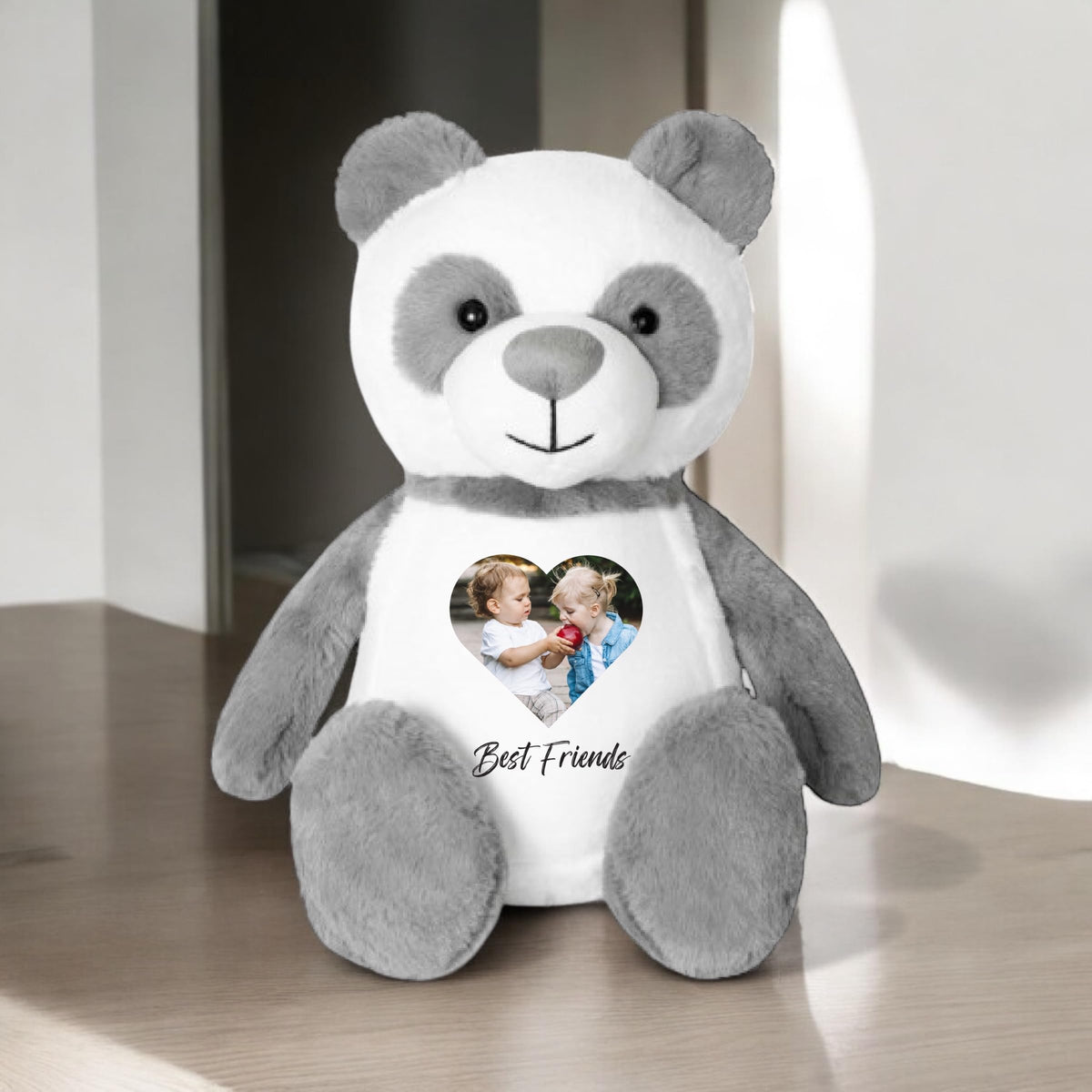 Custom Photo Teddy Keepsake | Personalized Picture Bear for Birthdays & Special Occasions | Memorial Baby Loss Keepsake | Personalised Gifts for Girlfriend, Multi