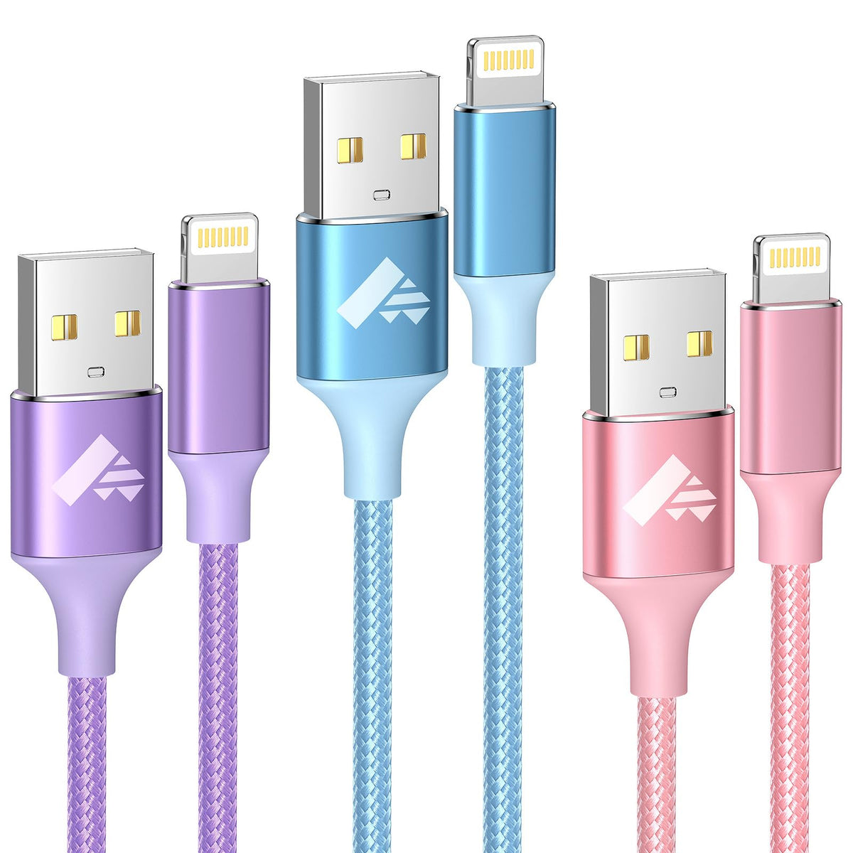 Aioneus iPhone Charger Cable 2M MFi Certified Lightning Cable Fast Charging