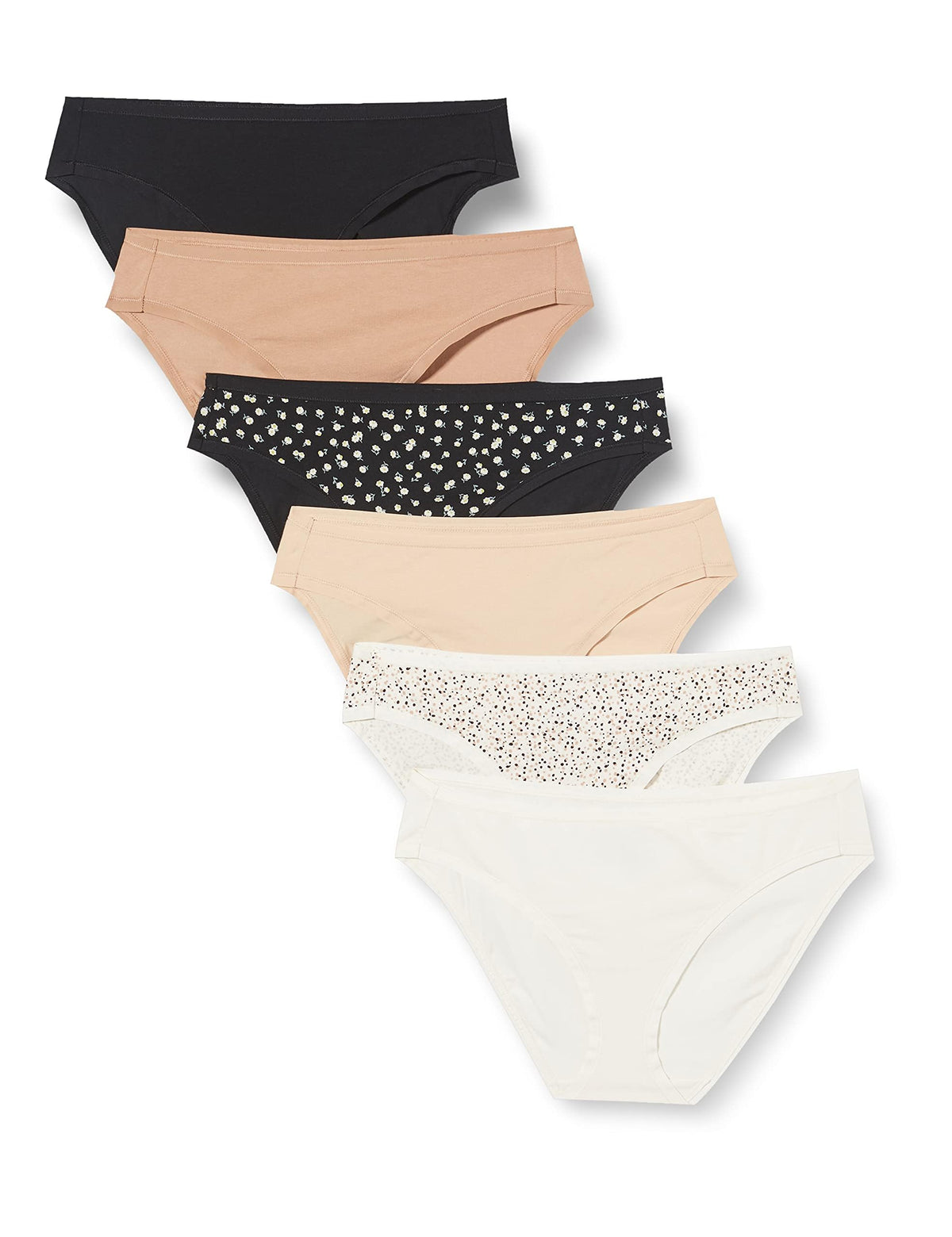 Amazon Essentials Women's Cotton Bikini Brief Underwear (Available in Plus Size)