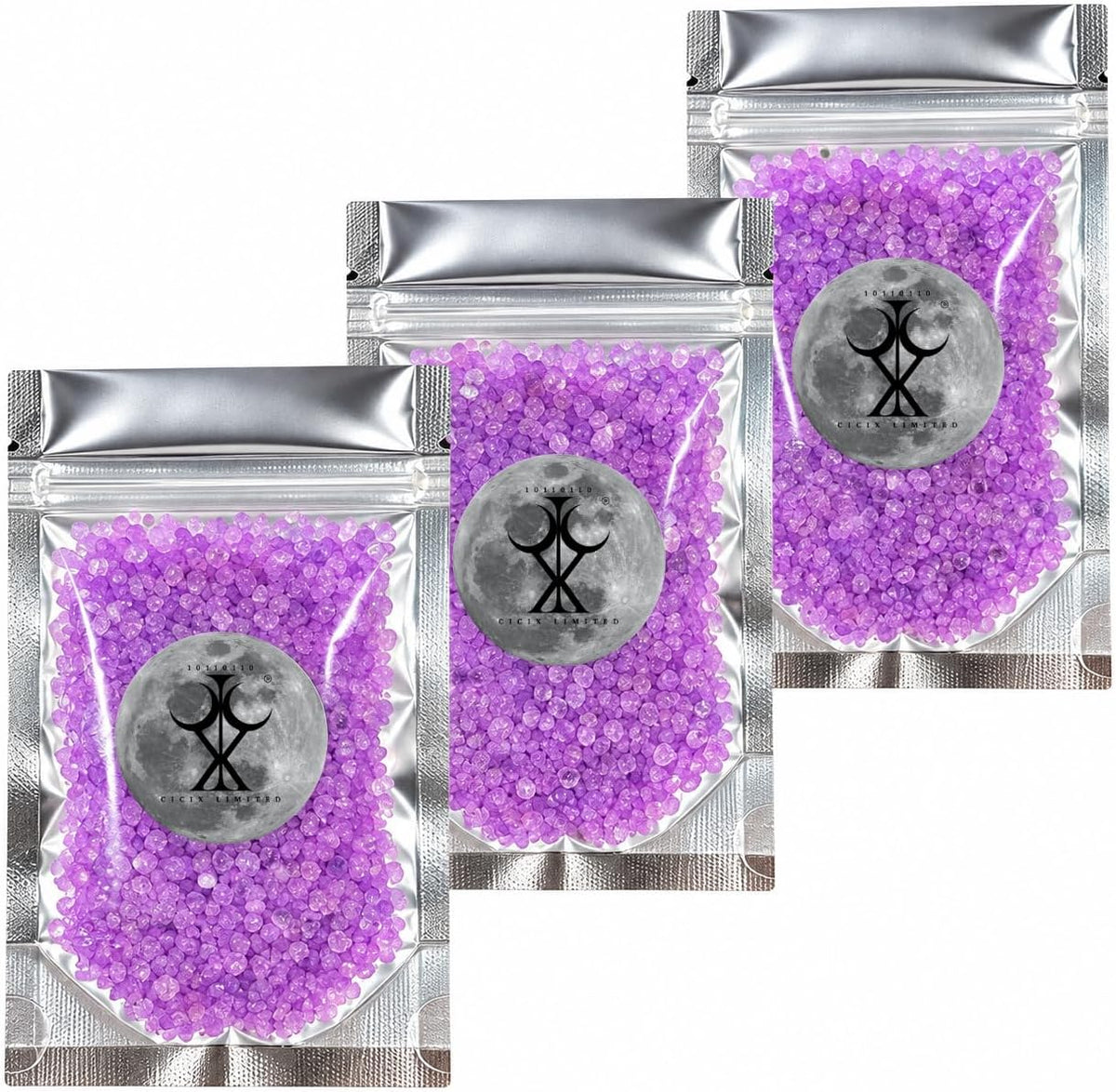 CICIX 3x Luxury Scented Crystals Bundle. 130+ Scent Options. Sizzlers Simmering Granules for Oil Burners. Strong Wax Melt Alternative. Handmade in England. (Daisy's)