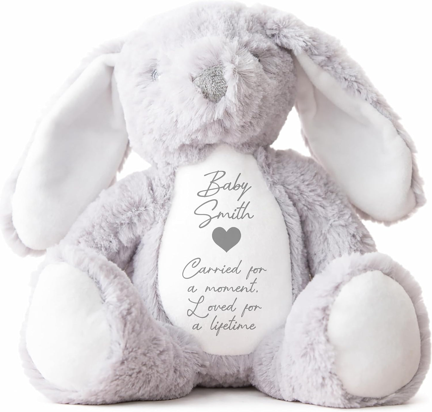 Personalised Miscarriage Gift l | Miscarriage Teddy Bear | Sentimental Baby Loss, Memorial Gift Ornament, Memorial Keepsake | Angel Baby Gift