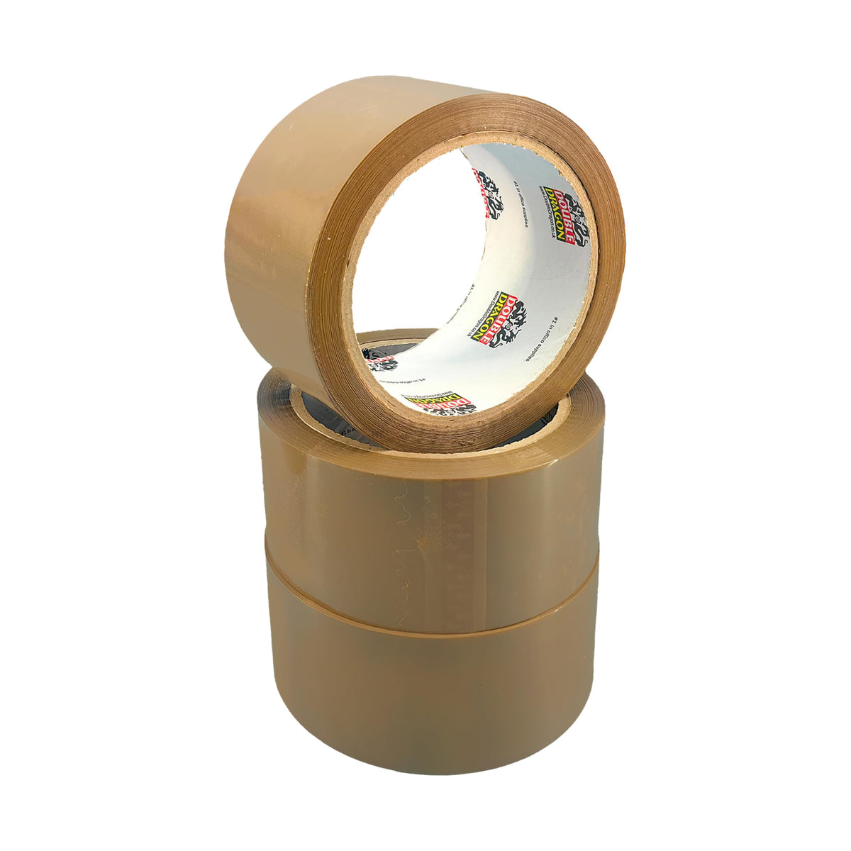 Double Dragon Extra Thick Fragile Printed Tape – 48mm wide, 66m long (Pack of 3) | Tear-Resistant, High-Tack & Long-Lasting | Ideal for Packing, Moving, Shipping, Labelling | Fits Dispensers etc