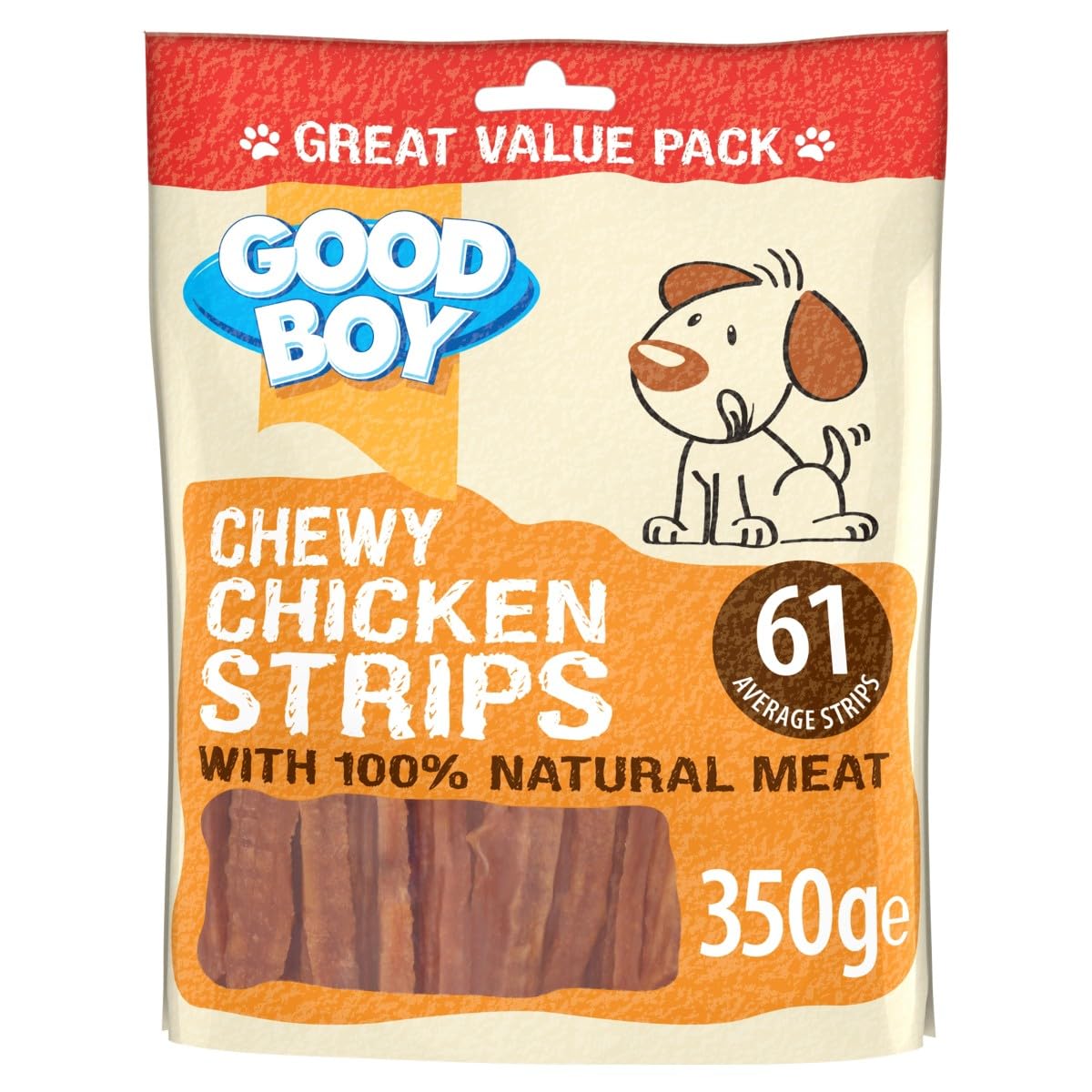 Good Boy Chicken & Hide Twisters Dog Treats 220g