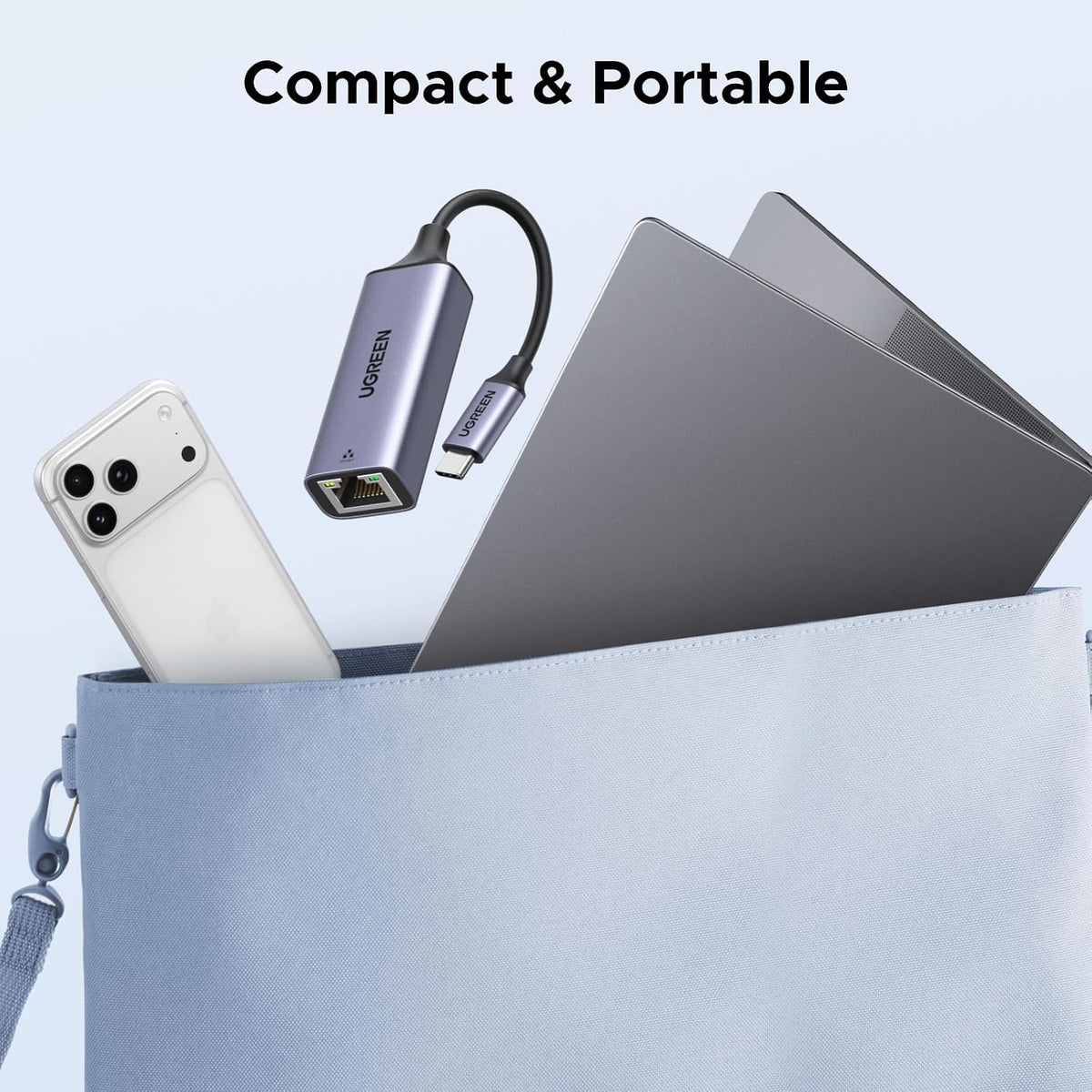 UGREEN USB C to Ethernet Adapter, Gigabit Wired Network Adapter