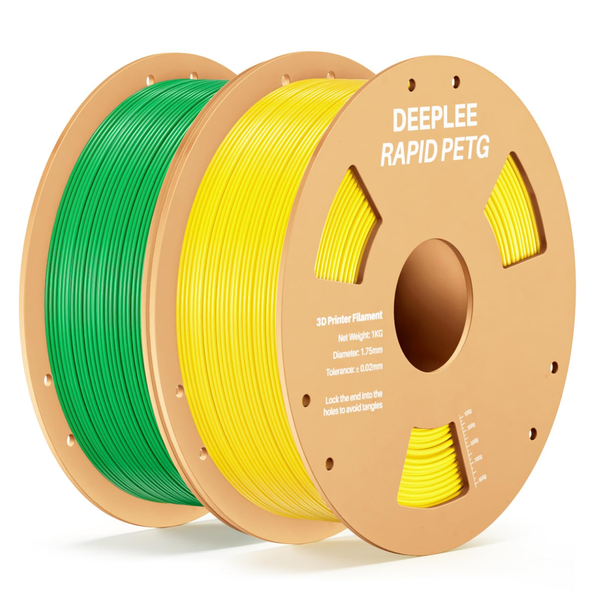 DEEPLEE Rapid PETG Filament 1.75mm Black 1KG