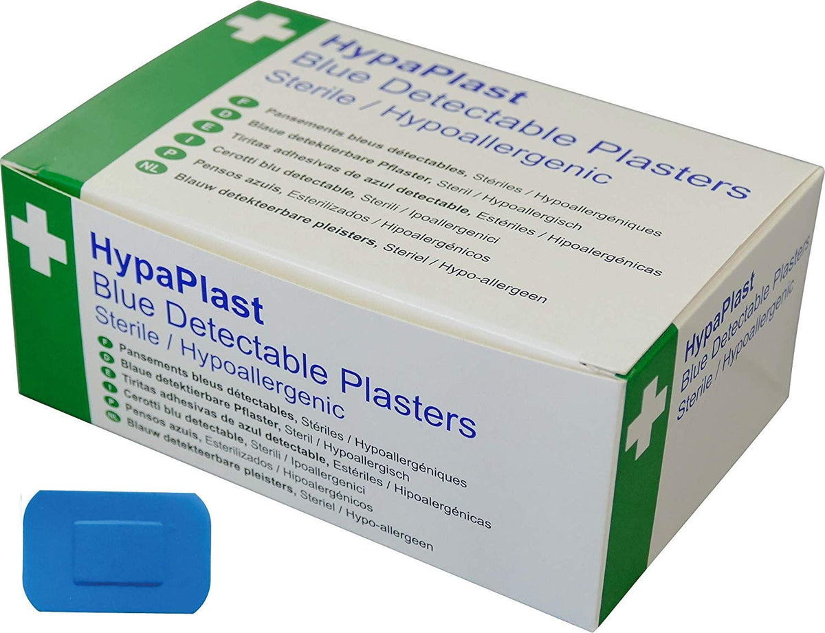 Safety First Aid Group HypaPlast Pink Washproof Plasters, 7.2 x 2.5 cm (Pack of 100)