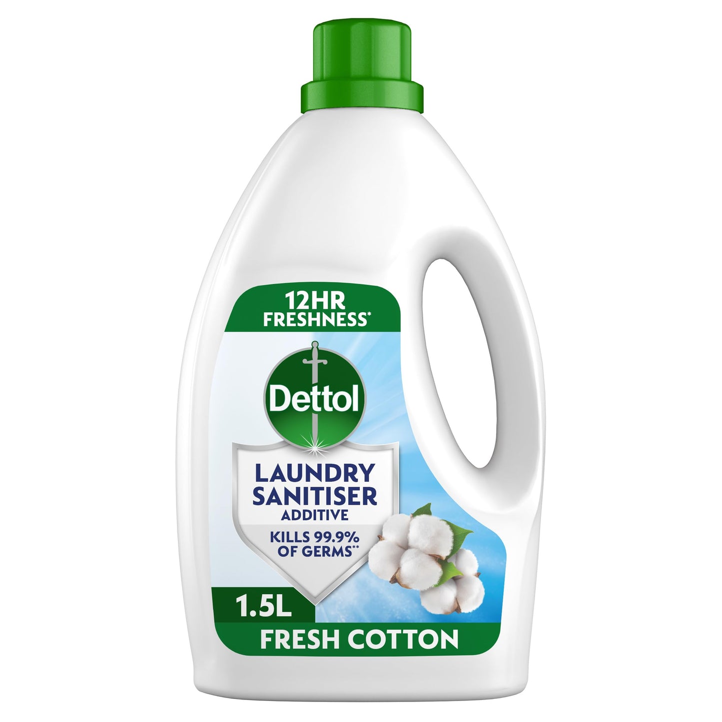 Dettol Antibacterial Laundry Sanitiser Fresh Cotton 6L | 4 x 1.5L