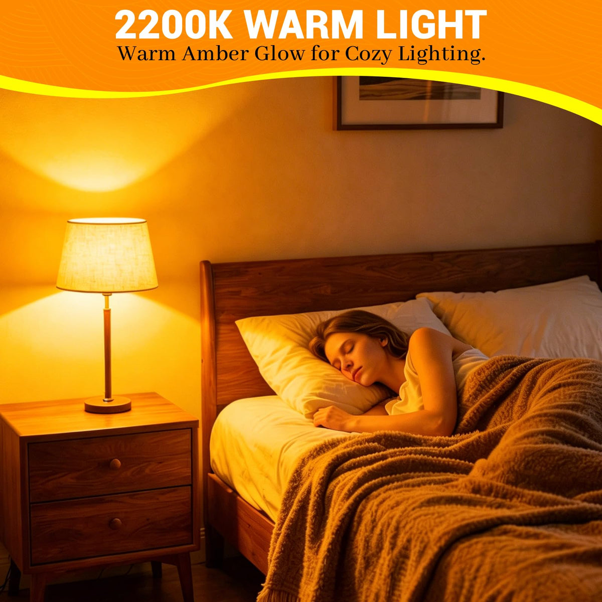 Caldarax 0.5W E14 LED Vintage Night Light Bulb, Mini C7 LED Filament Candle Bulbs Amber Warm White 2200K E14 Orange SES Small Edison Screw Salt Lamp Bulbs, 5W Equivalent, Non Dimmable, 2 Pack