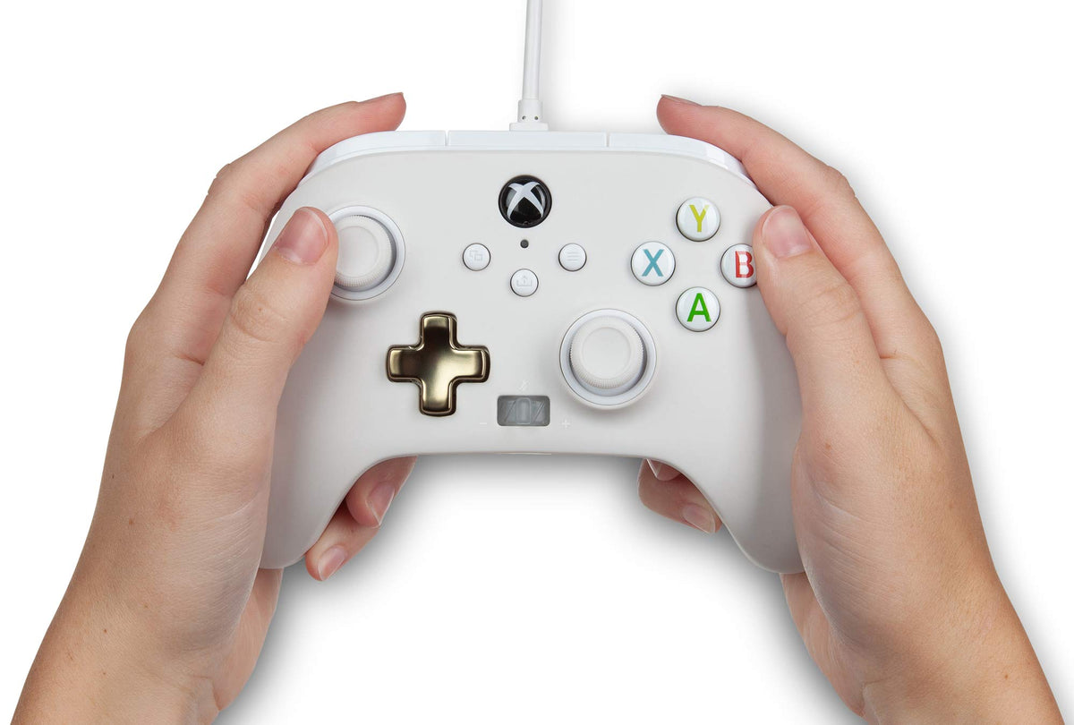 PowerA Enhanced Wired Controller for Xbox Series X|S, Wired Video Game Controller, Gamepad for Xbox X and S, Officially Licenced by Xbox, 2 Years Manufacturer Warranty - Purple Hex