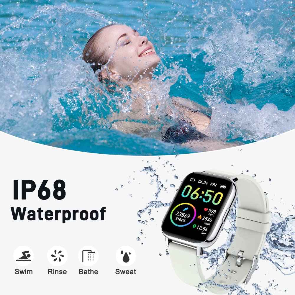 Motast Smart Watch, Fitness Tracker 1.69'' HD for Men Women, Step Counter