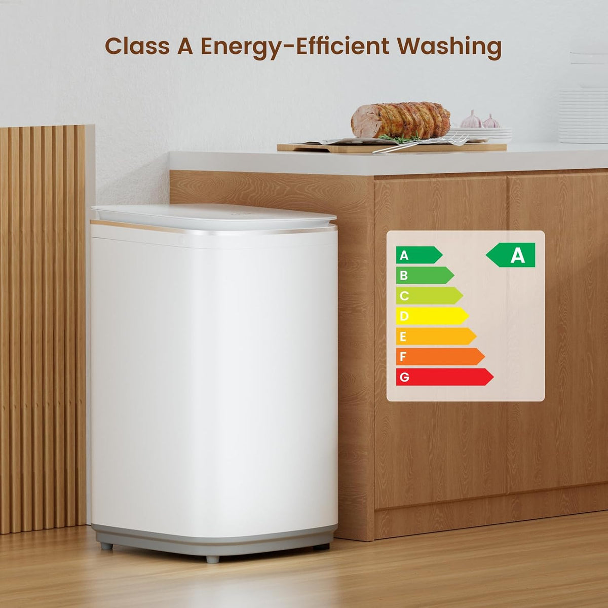 HAVA Portable Washer, 3 kg Capacity Mini Washing Machine & Spin Dryer