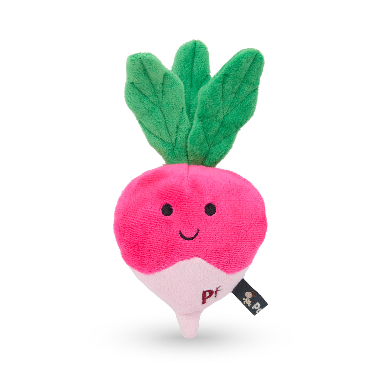 Petface Foodie Faces Fluffy Carrot Dog Toy