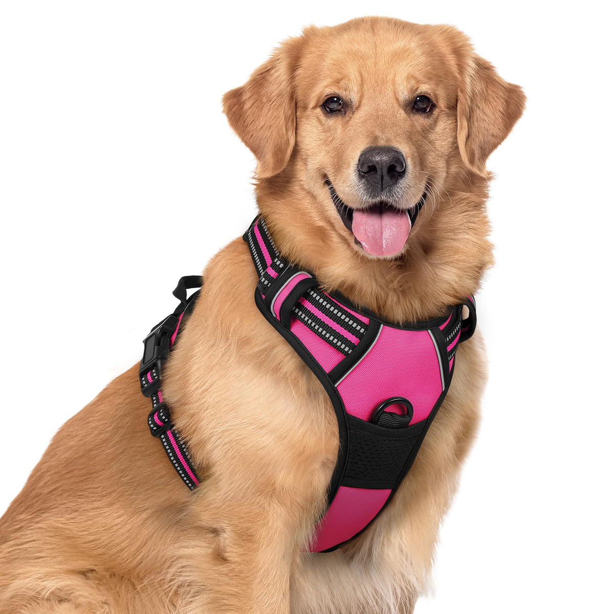 rabbitgoo Dog Harness Large Dog, No Pull Vest with Front Clip & Handle