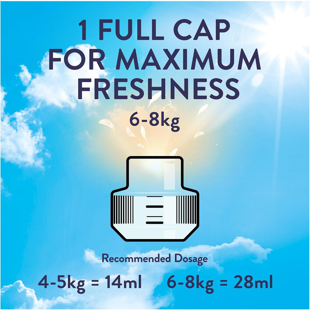 Lenor Outdoorable Fabric Conditioner 105 Washes, 1.47L, First Day of Spring