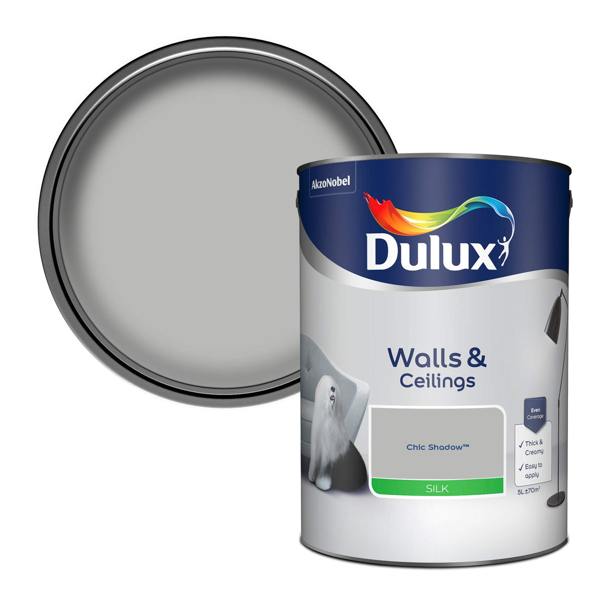 Dulux Tester Paint, White Mist, 30 ml (Pack of 1)
