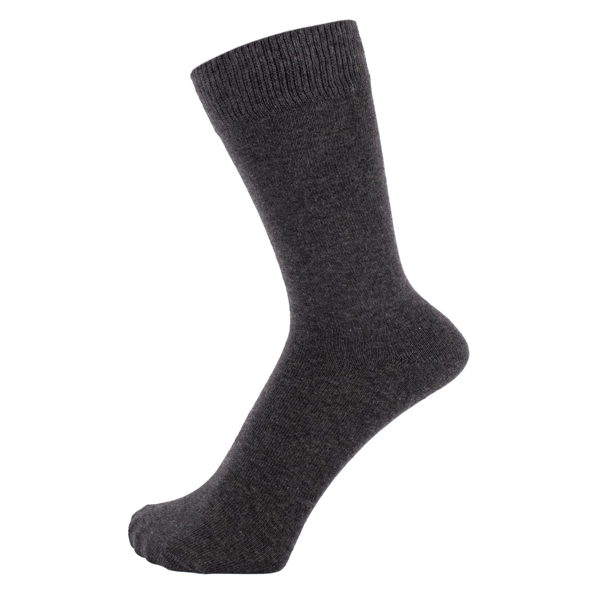 ZAKIRA Combed Cotton Dress Socks, Crew Socks