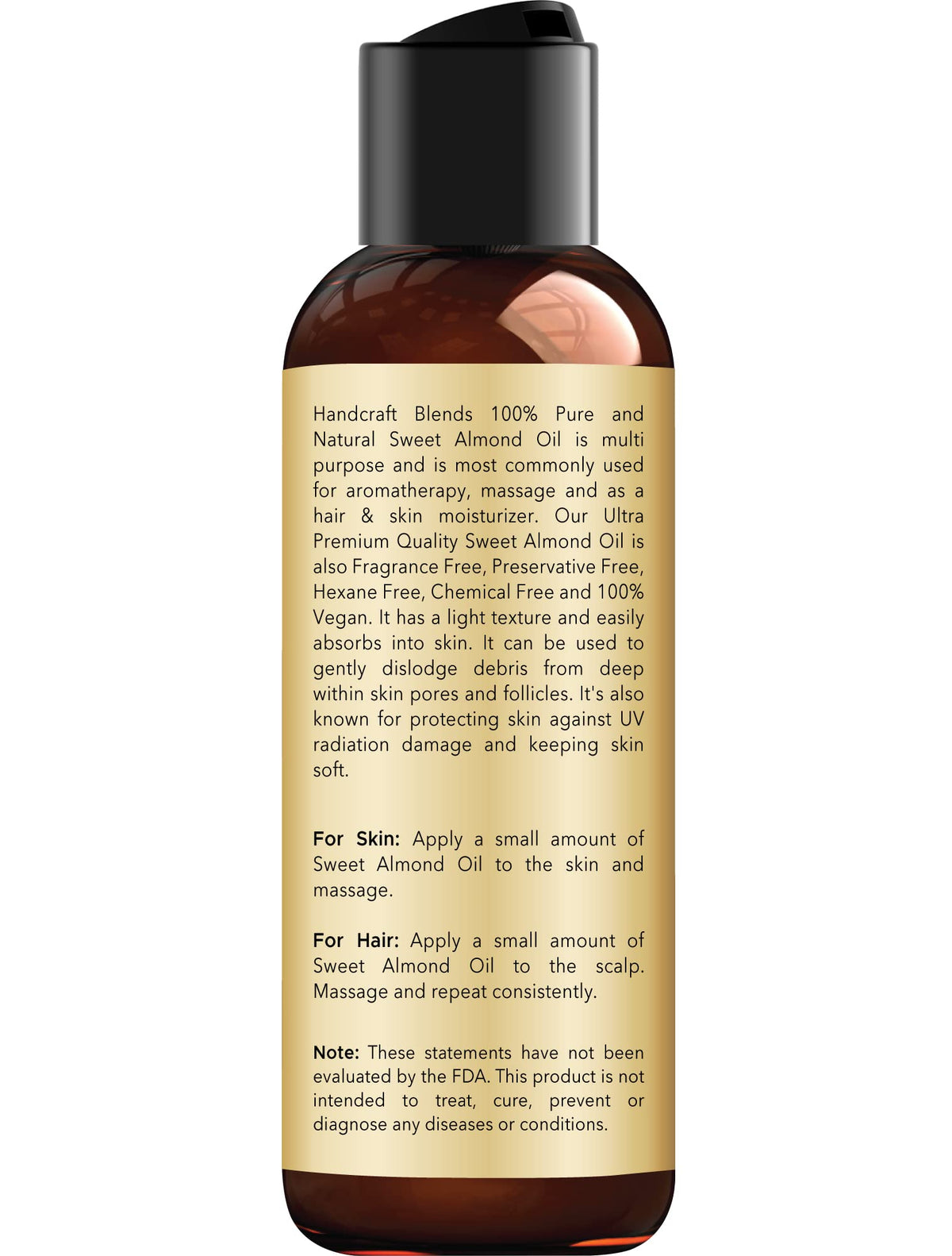 Handcraft Blends Sweet Almond Oil - 118 ml