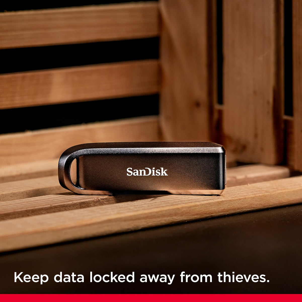 SanDisk Ultra Luxe 128 GB USB Flash Drive USB 3.1 up to 150 MB/s, Silver (Pack of 5)