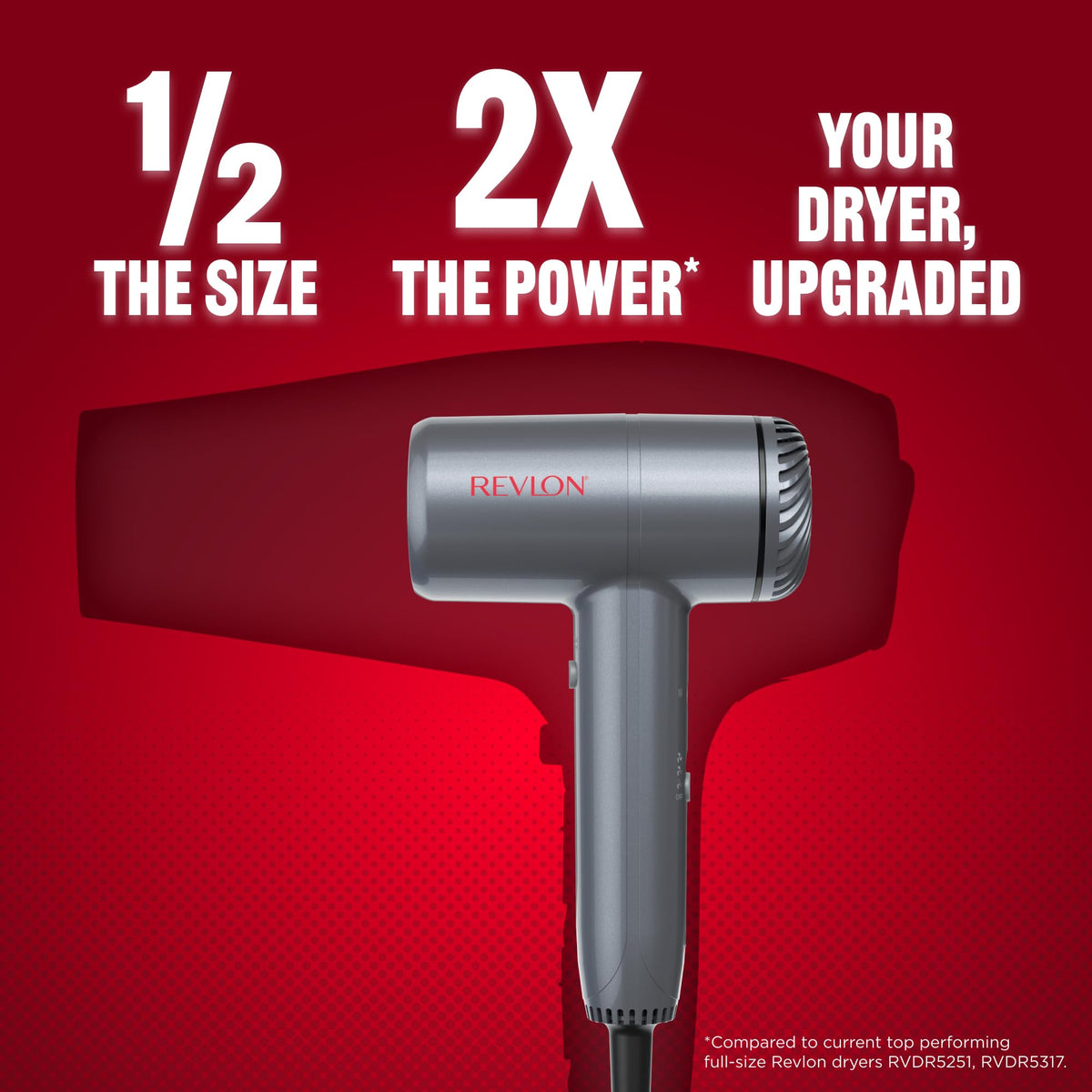 Revlon RVDR5823 Fast and Light Hair Dryer, 2000W