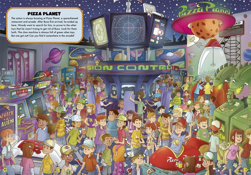Where are Woody and Buzz?: A Disney Pixar Toy Story Search and Find Activity Book