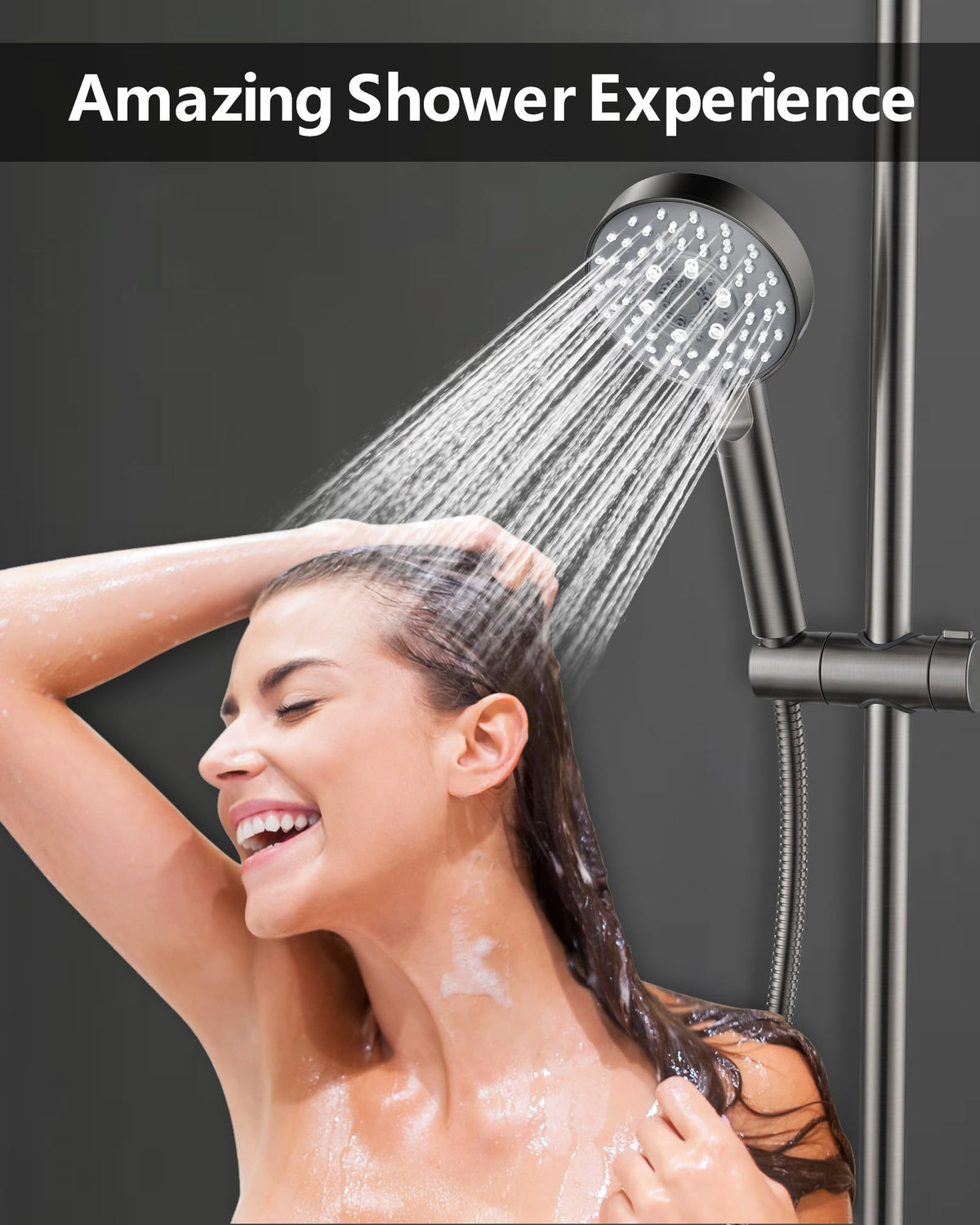 Magichome Shower Head, High Pressure Shower Head with 5 Spray Modes