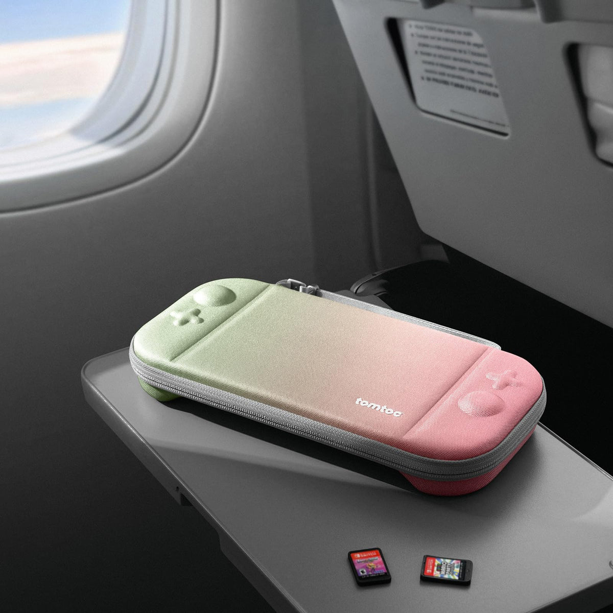 tomtoc Slim Carring Case for Nintendo Switch 2, Military Grade Protection