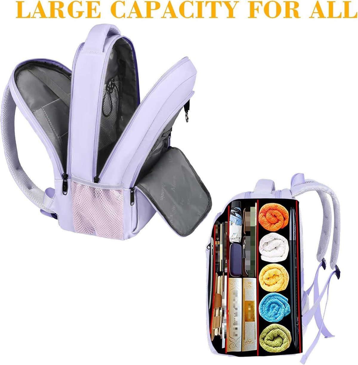 MATEIN Travel Laptop Backpack, Work Bag Laptop Bag, Rucksack for Men Work
