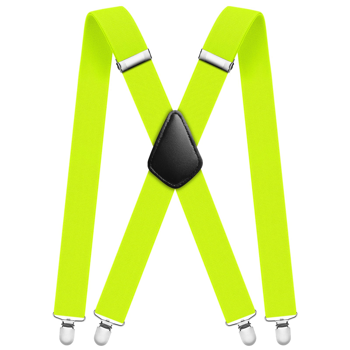 Aomig Mens Braces, Mens Suspenders with Strong Metal Clips, 3.5cm Wide Heavy Duty Suspenders for Men Women Business Wedding Casual