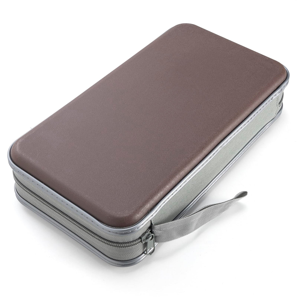 LIOVODE DVD Case, 96 Capacity CD Case Holder Organizer Disc Wallet for Car