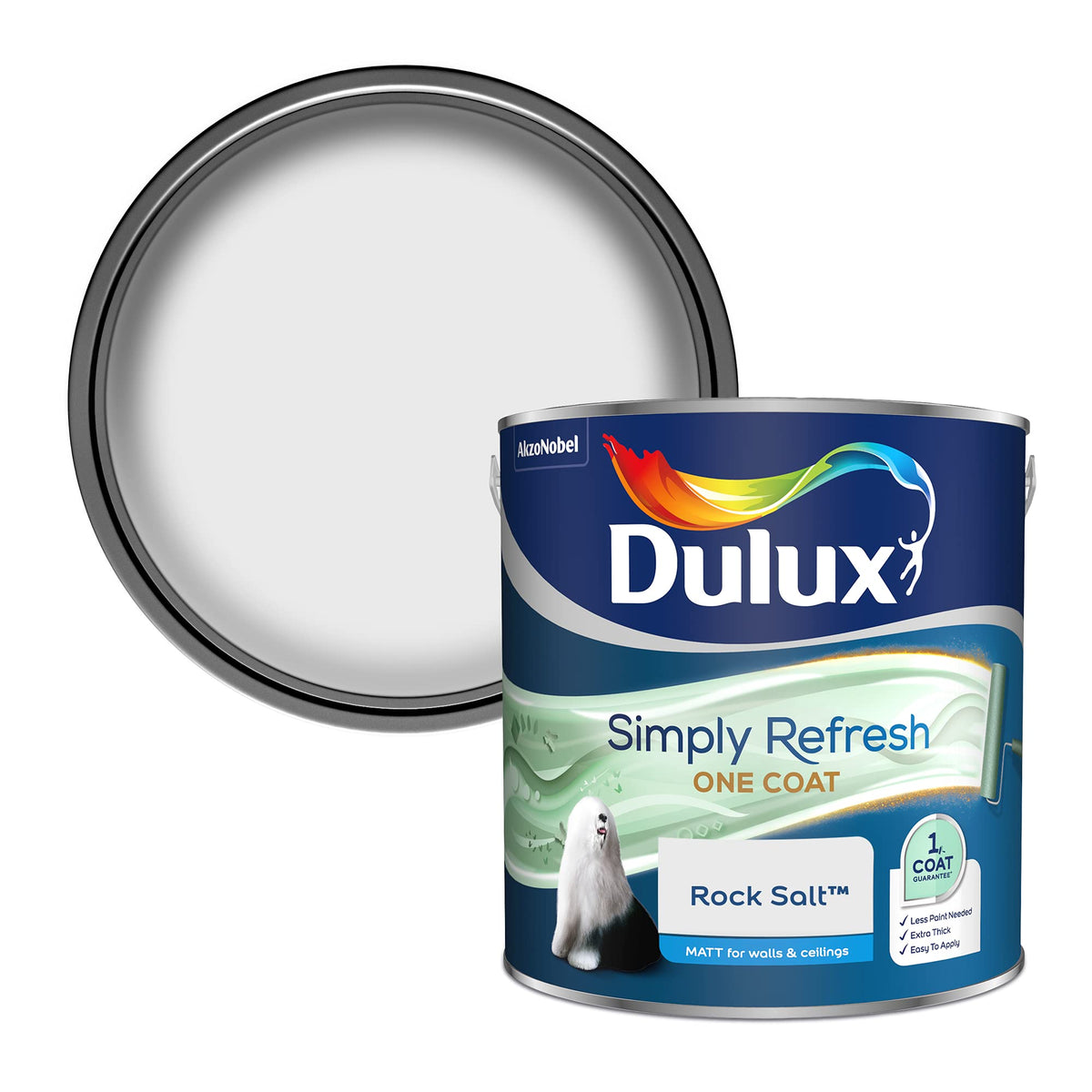 Dulux Tester Paint, White Mist, 30 ml (Pack of 1)