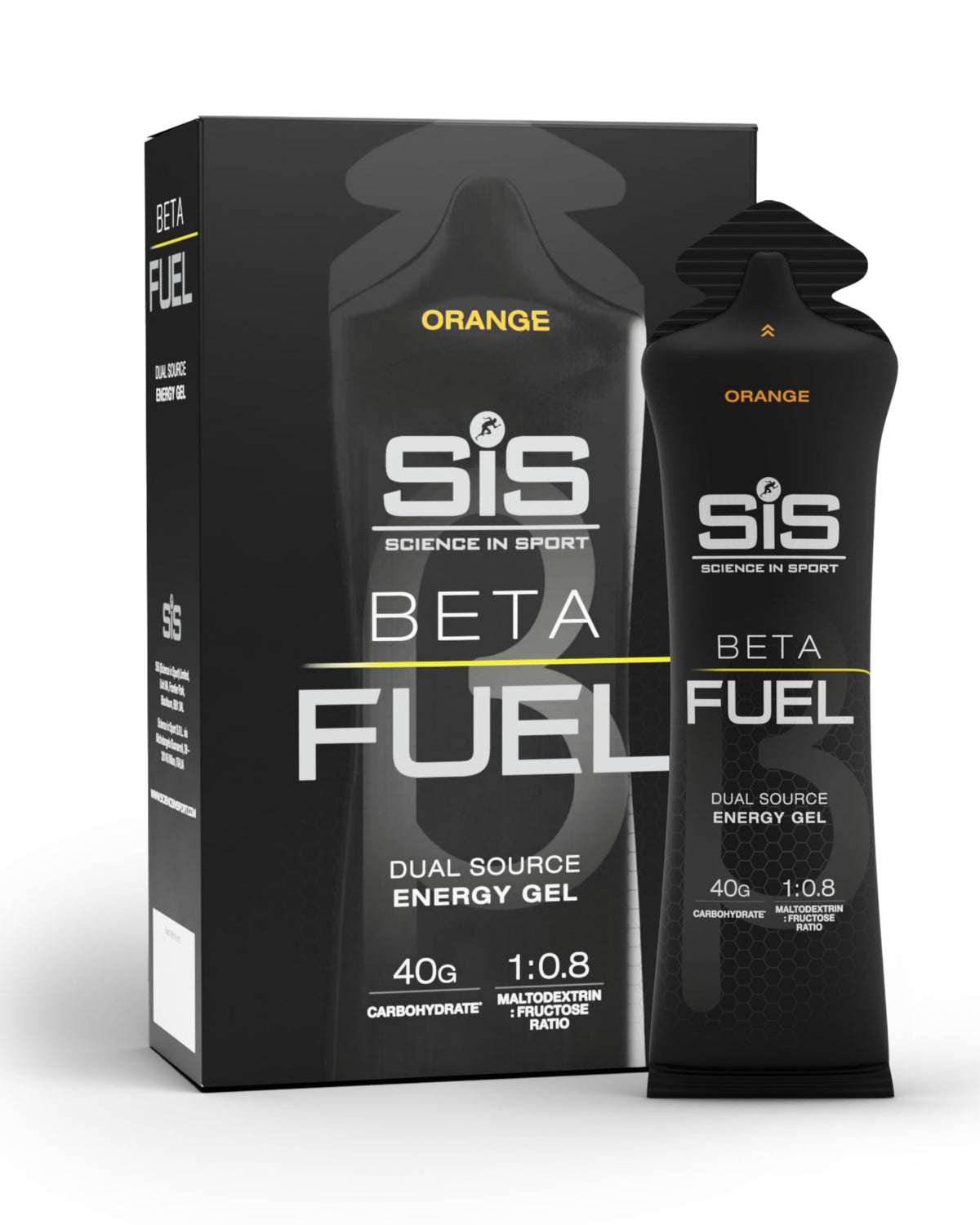 Science in Sport BETA Fuel Gels, Strawberry & Lime, 6 x 60ml