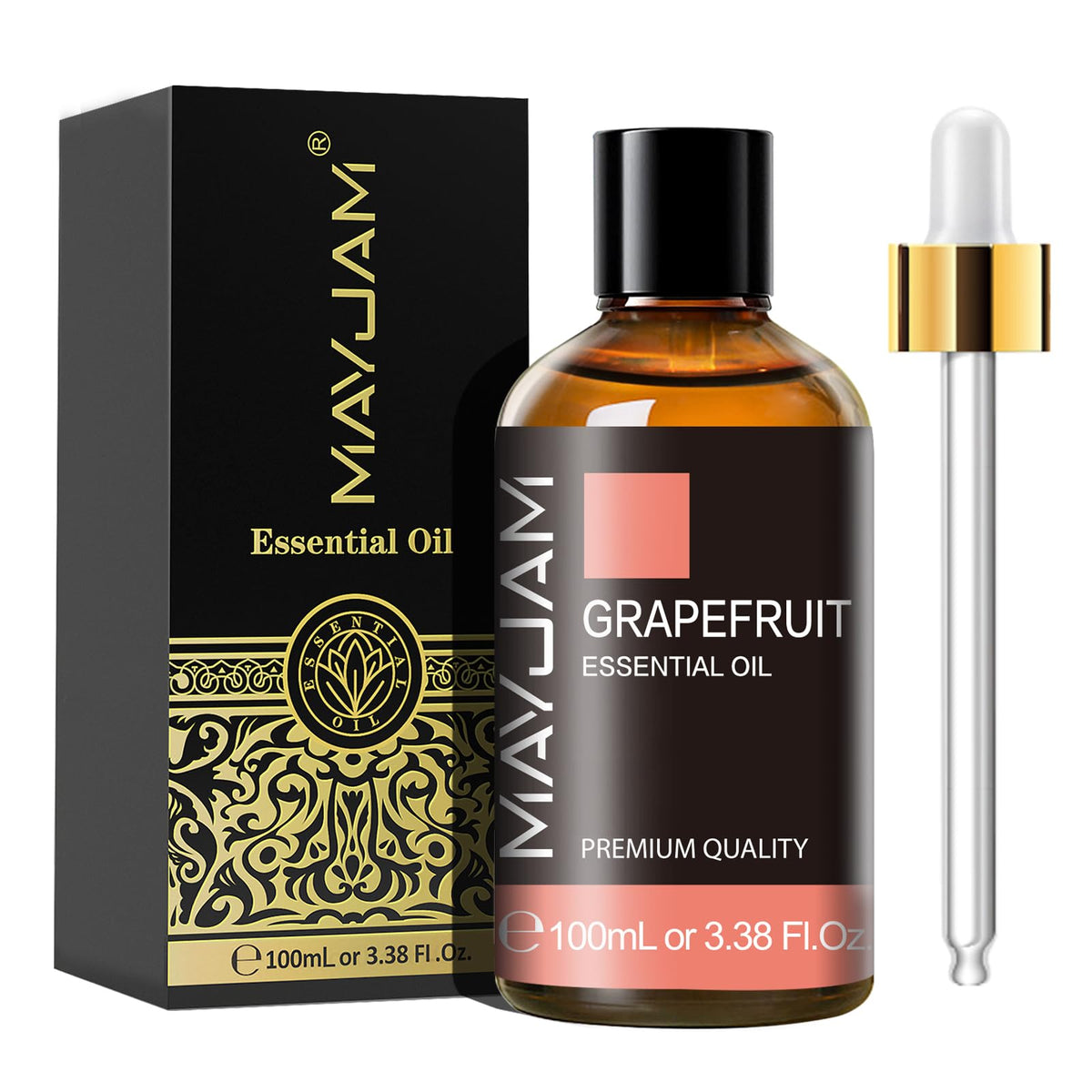 MAYJAM Peppermint Essential Oil 100ML - Premium Diffuser Oil
