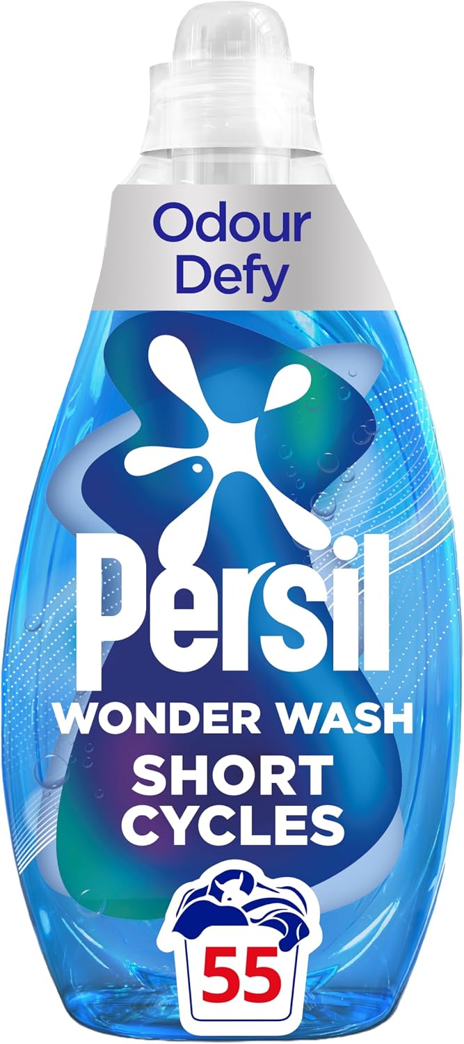 Persil Wonder Wash Odour Defy Bio Liquid Laundry 1.485 L (55 washes)