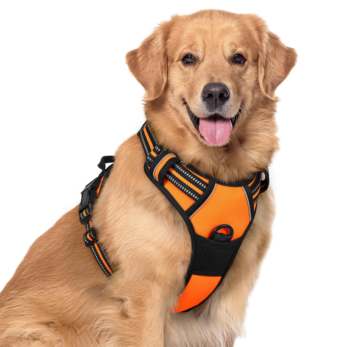 rabbitgoo Dog Harness Large Dog, No Pull Vest with Front Clip & Handle